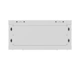 Lanberg rack cabinet 19" wall-mount 4U / 600x450 for self-assembly (flat pack), grey