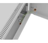 Lanberg rack cabinet 19" wall-mount 4U / 600x450 for self-assembly (flat pack), grey