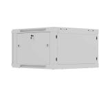 Lanberg rack cabinet 19" wall-mount 9U / 600x600 for self-assembly (flat pack), grey