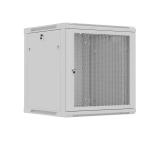 Lanberg rack cabinet 19" wall-mount 12U / 600x600 for self-assembly (flat pack), grey