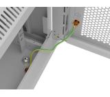 Lanberg rack cabinet 19" wall-mount 12U / 600x600 for self-assembly (flat pack), grey