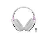 Fury Gaming Headset, Fukiya F6, Wireless With Microphone, White