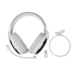 Fury Gaming Headset, Fukiya F6, Wireless With Microphone, White