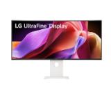 LG 40U990A-W, 39.7'' UltraFine Nano 21:9, IPS Black 5K2K (5120x2160), 1ms MBR, 120Hz, 5ms, 450 cd/m2, 2000:1, HDR 10, DCI-P3 99%,  USB-C, FreeSync, VRR, PIP, 2 PBP, HDMI, DP, Thunderbolt 5, Built-in KVM, Speacer 2X10W, PIP, PBP, Tilt, Height, Swivel
