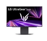 LG 27GX700A-B, UltraGear 26.5" OLED, 0.03ms GtG, 280 Hz, 1500000:1, 300cd/m2, QHD 2560x1440, HDR 10, DCI-P3 99.5%, AMD FreeSync, NVIDIA G-SYNC Compatible, VRR, USB, HDMI, DisplayPort, Headphone Out, Reader mode, Black Stabilizer, Tilt, Height Adjustable