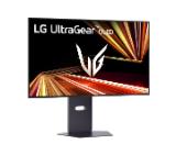LG 32GX850A-B, 31.5", UltraGear OLED, 0.03ms, AG, UHD 4K (3840x2160), Dual-Mode (4K 165Hz FHD 330Hz), HDR 10, DCI-P3 99%, 1500000:1, 275cd/m2, DCI-P3 98.5%, USB, AMD Free-sync, NVIDIA G-Sync, VRR, HDMI, DisplayPort,  LG Switch, Height, Tilt, Pivot, Swi