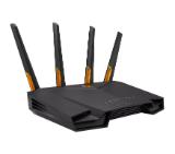 Asus Gaming Wireless Router, TUF Gaming AX3000 V2, AX3000, Dual-Band, Quad-Core 1.7GHz CPU, 256MB/512MB Flash/RAM, 2.5G port, AiProtection Pro, Adaptive QoS, VPN Fusion, IPTV, OFDMA, Beamforming, Link Aggregation, Port forwarding, Game Boost, AiMesh