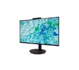 Acer Vero CB242YD6bmiprcx, 23.8'' FHD (1920x1080) IPS, ZeroFrame, 120Hz, 1ms(VRB), 250nits, VGA, HDMI, DP, Speakers, Audio In/Out, Adj.WebCam 5M/Mic array, AdaptiveSync, Energy Efficiency Class B, TCO Black, 3Y