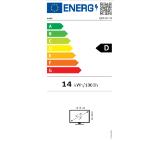 Acer Nitro QG241YP6bmipx, 60cm 23.8'' FHD (1920x1080) IPS, ZeroFrame, 144Hz, 1ms(VRB), 250nits, 100M:1, HDMI, DP, Audio out, Speakers, FreeSync,Tilt,  BluelightShield, Vesa, Black