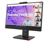 Lenovo ThinkVision T27QD-4v 27", IPS, WLED, 2560x1440, 16:9, 4ms, 48Hz - 120Hz, 350 cd/m2, 1500:1, webcam (5MP, IR+RGB), Microphone, Speakers 5Wx2, HDMI, DP, USB hub, RJ45, Tilt, Swivel, Pivot, Height Adjust Stand