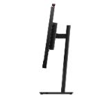 Lenovo ThinkVision T27QD-4v 27", IPS, WLED, 2560x1440, 16:9, 4ms, 48Hz - 120Hz, 350 cd/m2, 1500:1, webcam (5MP, IR+RGB), Microphone, Speakers 5Wx2, HDMI, DP, USB hub, RJ45, Tilt, Swivel, Pivot, Height Adjust Stand