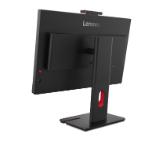 Lenovo ThinkVision T27QD-4v 27", IPS, WLED, 2560x1440, 16:9, 4ms, 48Hz - 120Hz, 350 cd/m2, 1500:1, webcam (5MP, IR+RGB), Microphone, Speakers 5Wx2, HDMI, DP, USB hub, RJ45, Tilt, Swivel, Pivot, Height Adjust Stand