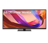 LG 34U650A-B, 34" UltraWide  21:9, IPS, Curved, 100 Hz, 5ms, 1000:1, 300cd/m2, WQHD 3440x 1440, sRGB 99%, HDR 10, HDMI, DisplayPort, USB-C, PD- 96 W, DP, Reader mode, Dynamic Action Sync, PIP, PBP, Tilt, Height (Range), Pivot, Speacers 2x7W, LG Switch, B