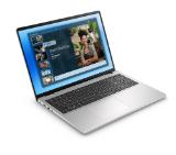 Dell 16 DC16251, Intel Core 7 150U (10 cores, up to 5.4 GHz), 16.0" FHD+(1920x1200) AG 300nits, 16GB, 2x8GB, DDR5, 5200 MT/s, 512GB M.2 PCIe, Intel Graphics, Cam, FPR, Wi-Fi 6E, Backlit Kb, Win 11 Pro, Silver,Aluminium, 3Y PS