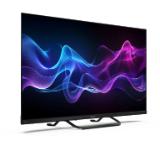 Sharp 32HF3865E, 32" QLED Google TV, FHD 1920x1080 Frameless, 1 000 000:1, DVB-T/T2/C/S/S2, HDR10, Speaker 2x8W, Dolby Digital, Google Cast, 3xHDMI (ARC/CEC), CI+, 3.5mm Headphone jack / line-out, lan, 2xUSB, Wi-Fi, Bluetooth, Mini Composite, E, Stand