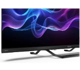Sharp 32HF3865E, 32" QLED Google TV, FHD 1920x1080 Frameless, 1 000 000:1, DVB-T/T2/C/S/S2, HDR10, Speaker 2x8W, Dolby Digital, Google Cast, 3xHDMI (ARC/CEC), CI+, 3.5mm Headphone jack / line-out, lan, 2xUSB, Wi-Fi, Bluetooth, Mini Composite, E, Stand