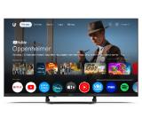 Sharp 32HF3865E, 32" QLED Google TV, FHD 1920x1080 Frameless, 1 000 000:1, DVB-T/T2/C/S/S2, HDR10, Speaker 2x8W, Dolby Digital, Google Cast, 3xHDMI (ARC/CEC), CI+, 3.5mm Headphone jack / line-out, lan, 2xUSB, Wi-Fi, Bluetooth, Mini Composite, E, Stand