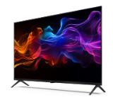 Sharp 43HP5265E, 43" QLED Google TV, 4K Ultra HD 3840x2160 Frameless, 1 000 000:1, AQUOS, DVB-T/T2/C/S/S2, Active Motion 1000, HDR10, Dolby Atmos, Dolby Vision, Google Assistant, Google Cast, HDMI 2.1 with eARC, 3.5mm Headphone jack / line-out, USB, Wi-