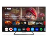 Sharp 50HR7265E, 50" QLED  GOOGLE TV, 4K 144Hz Quantum Dot 3840x2160 Frameless, AQUOS AI, DVB-T/T2/C/S/S2, Active Motion 1400, HDR10, Dolby Atmos, Dolby Vision, DTS:X, Google Assistant, HDMI eARC, Mini Composite/CVBS + Audio input, USB, Wi-Fi, Bluetooth,