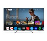Sharp 75GP7265E, 75" QLED Google TV, 4K Ultra HD 3840x2160 Frameless, AQUOS, DVB-T/T2/C/S/S2, Active Motion 1200, HDR10, Dolby Atmos, Dolby Vision, Google Assistant, HARMAN/KARDON, Chromecast Built-in, HDMI 2.1 with eARC, Aluminium finish, USB, Wi-Fi, Bl