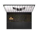 Asus TUF F16 FX608JHR-RV110,Intel  i5 14450HX 2.4 GHz (20MB Cache, up to 4.8 GHz, 10 cores, 16 Threads) 16" WUXGA (1920X1200), 16:10 Bend+300nits 16:9,165 Hz,16  GB DDR5 5600 so-dim,512 GB PCIe 4.0,RTX 5050 8GB GDDR6, Wi-Fi 6e,Backlit Kbd, Jaeger Gray