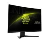 MSI MAG 274CQF, 27", 0.5ms, 180Hz, Rapid VA, 2560x1440 (WQHD), 16:9, CURVE 1500R, Adaptive-Sync, 93% DCI-P3, AG, 300 nits, 5000:1, DCR 100M:1, DP(1.4), 2xHDMI 2.0b, Tilt, VESA, Black, 3 kg