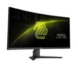 MSI MAG 346CQ, 34", 1ms, 180Hz, Rapid VA, 3440 x 1440 (UWQHD), 21:9, CURVE 1500R, AMD FreeSync Premium, 75% DCI-P3, AG, HDR Ready, 300 nits, 4000:1, DCR 100M:1, DP(1.4a), 2xHDMI 2.0b, Tilt, VESA, Black, 6.3kg