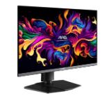MSI MAG 272UP QD-OLED X24, 0.03ms, 240Hz, 3840 x 2160 (UHD), 16:9, NVIDIA G-SYNC, 99% DCI-P3, VESA DisplayHDR True Black 400, AG, DP(1.4a), 2xHDMI 2.1, TypeC (DP alt. w/15W PD), Pivot, Heigh Adj., VESA, Black, 8kg