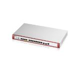 ZyXEL USG FLEX 700 H, 2*2.5G, 2*10G( PoE+) & 8 Gigabit user-definable ports, 2*SFP+, 1*USB  with 1 YR Gold Security Pack