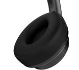 HiFuture FutureTour Black, Active Noise Canceling, 25-Hour Playtime, Memory Protein Foam Cover, Crystal-Clear Call, Wireless 5.2, AUX Cable