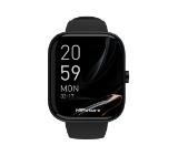 HiFuture Lume Black, 1.85 " IPS, Powered by Dual Core, Aerospace-Grade Ultra Light Aluminum Frame, Bluetooth Call, 3D User Interface, 1ATM Waterproof, 24/7 True Heart Rate & Blood Oxygen Sensor, 100+ Sports Mode, Up to 7 days daily use