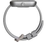 HiFuture Lume Silver Grey, 1.85 " IPS, Powered by Dual Core, Aerospace-Grade Ultra Light Aluminum Frame, Bluetooth Call, 3D User Interface, 1ATM Waterproof, 24/7 True Heart Rate & Blood Oxygen Sensor, 100+ Sports Mode, Up to 7 days daily use