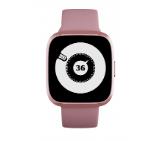 HiFuture Edge Pink, 1.72" HD Display, Powered by Dual Core, Aerospace-Grade Ultra Light Aluminum Frame, Bluetooth Call, 3D User Interface, 1ATM Waterproof, 24/7 True Heart Rate & Blood Oxygen Sensor, 100+ Sports Mode, Up to 7 days daily use