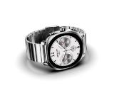 HiFuture AIX  Silver,  1.43"AMOLED, 466*466, Powered by Dual Core & Syntra AI, Bluetooth Call, 1ATM Waterproof, Sixth Generation Health Sensor, Stainless Steel, Up to 10 days daily use