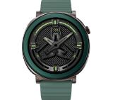 HiFuture Aurora Dark Green, 1.43" AMOLED,  466*466, Powered by Dual Core & Syntra AI, Bluetooth Call, IP68  Waterproof, 24/7 True Heart Rate & Blood Oxygen Sensor, Up to 10 days daily use, Magnetic Strap