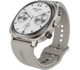 HiFuture AIX Lite Champagne Gold,  1.43" AMOLED,  466*466, Powered by Dual Core & Syntra AI, Bluetooth Call, 1ATM Waterproof, Sixth Generation Health Sensor, Up to 10 days daily use, Extra Fabric Strap inbox