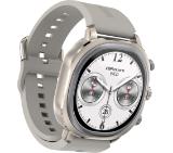 HiFuture AIX Lite Champagne Gold,  1.43" AMOLED,  466*466, Powered by Dual Core & Syntra AI, Bluetooth Call, 1ATM Waterproof, Sixth Generation Health Sensor, Up to 10 days daily use, Extra Fabric Strap inbox