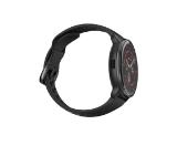 HiFuture Vela Black, 1.43" AMOLED , GPS +Compass + Altimeter, 466*466, Support Local Music(100M Space), Support AI Coach for Training, Powered by Dual Core, Bluetooth Call, 5ATM Waterproof,  24/7 True Heart Rate & Blood, Oxygen Sensor, Up to 10days daily