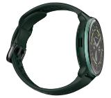HiFuture Vela Dark Green, 1.43" AMOLED, GPS +Compass + Altimeter, 466*466, Support Local Music(100M Space), Support AI Coach for Training, Powered by Dual Core, Bluetooth Call, 5ATM Waterproof, 24/7 True Heart Rate & Blood, Oxygen Sensor, Up to 10 days