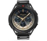 HiFuture Active Black Red, *1.43"  AMOLED, Dual Band GPS +Compass + Altimeter 466*466, Powered by Dual Core & Syntra AI, Bluetooth Call, 5ATM Waterproof, 24/7 True Heart Rate & Blood Oxygen Sensor, Up to 10 days daily use