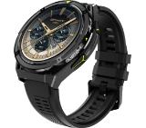 HiFuture Active Black Yellow, *1.43"  AMOLED, Dual Band GPS +Compass + Altimeter 466*466, Powered by Dual Core & Syntra AI, Bluetooth Call, 5ATM Waterproof, 24/7 True Heart Rate & Blood Oxygen Sensor, Up to 10 days daily use