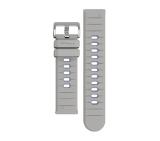 HiFuture Pilot-S Grey, Bio-Color Injection, Powder Metallurgy Stainless Steel Buckle, Solid Silicone, Unique Patterns, Fit Size: 22mm