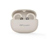 HiFuture FlexClip Champagne Gold, Open Ear Comfort, Bluetooth 5.4, 4 Mics ENC Calling System, Playtime up to 30 Hours, IPX5 Waterproof, 12mm Driver Bass Boost