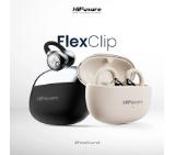 HiFuture FlexClip Champagne Gold, Open Ear Comfort, Bluetooth 5.4, 4 Mics ENC Calling System, Playtime up to 30 Hours, IPX5 Waterproof, 12mm Driver Bass Boost