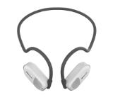 HiFuture FutureMate Grey White, Open Ear Comfort, Bluetooth 5.3, Dual Mics ENC Calling System, Playtime up to 8 Hours, IPX5 Waterproof, Extra Bass Boost