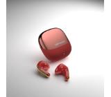 HiFuture ChromeBuds Red, Metallic Charge Case, 4 MICS ENC, Wireless 5.4, Up to 6 Hours Battery Life by one charge, IPX5, Ultra Bass, Up to 30 Hours Battery Life Combined