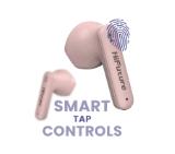 HiFuture ColorBuds2 Pink, Fashion TWS Earbuds, *5+15hours Play time,  Bluetooth 5.3, 10MM Driver, Soft Bass, Comfort Fit, Colorful option