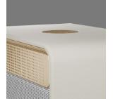 HiFuture Passion X Latte,  100W Output (Max.Power), Built-in Powerful DSP with DynaBoost Technology, Crafted Wood Cabin, Wireless 5.4, Two-Way Full Range Speaker System, Built-in 8000mAh High-Performance Battery System, Pair to Stereo Sound System (TWS Mo