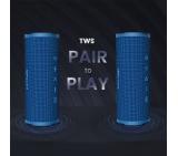 HiFuture Ripple Blue, 2-Way Speaker System, 20W*1+10W*1, IPX7 Waterproof, Up to 12 Hours Playtime, Bluetooth 5.3, Pair to Play (TWS Mode)