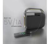 HiFuture MusicBox200 Black, 100W Output, Karaoke Enable, Two Wireless Microphone, 12000mAh Battery (Support Power Bank), RGB Lighting, Pair to Play (TWS Mode), Bluetooth 5.3